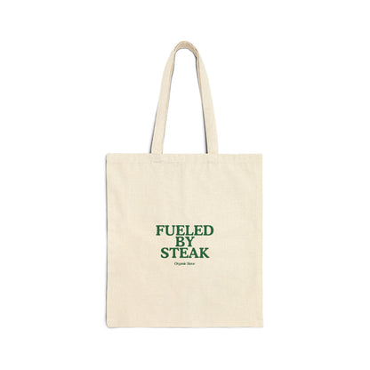 "Fueled by Steak" Tote